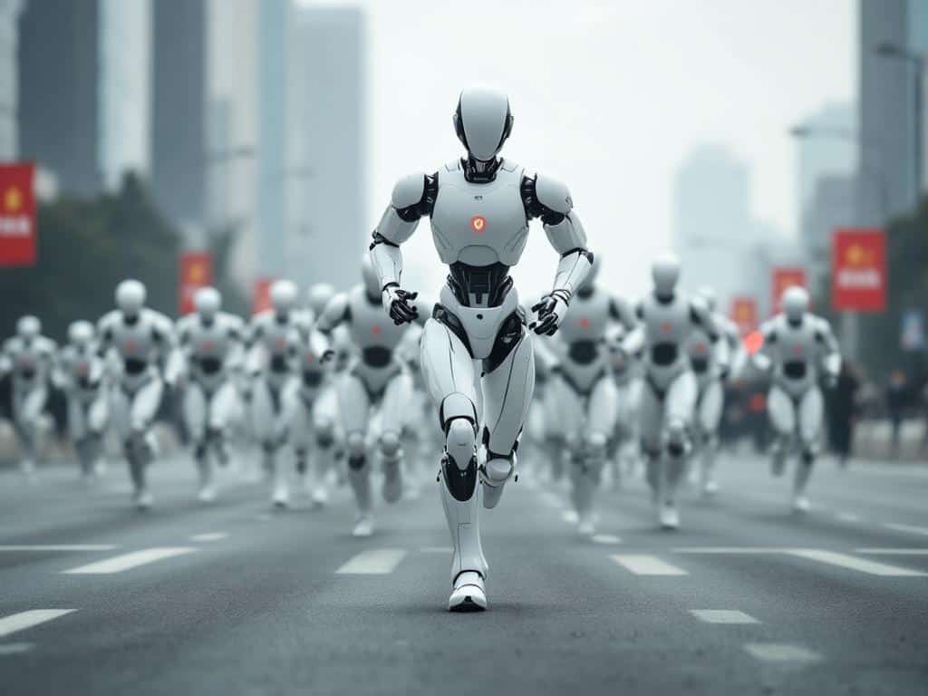 Peking Roboter-Halbmarathon 2026: 300 Humanoide, 38 Prozent autonom