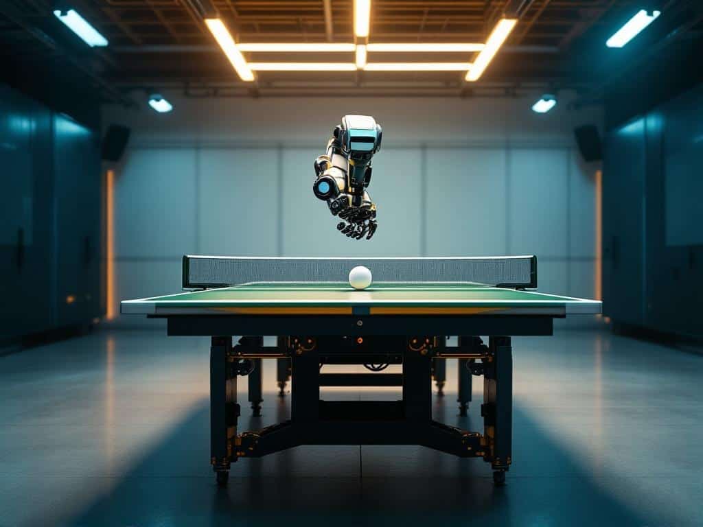 Sony AI entwickelt Tischtennis-Roboter: Ace schlägt Profis