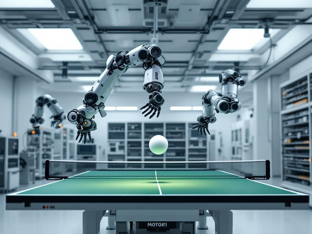 Sony AI: Roboter Ace besiegt Elite-Spieler im Tischtennis