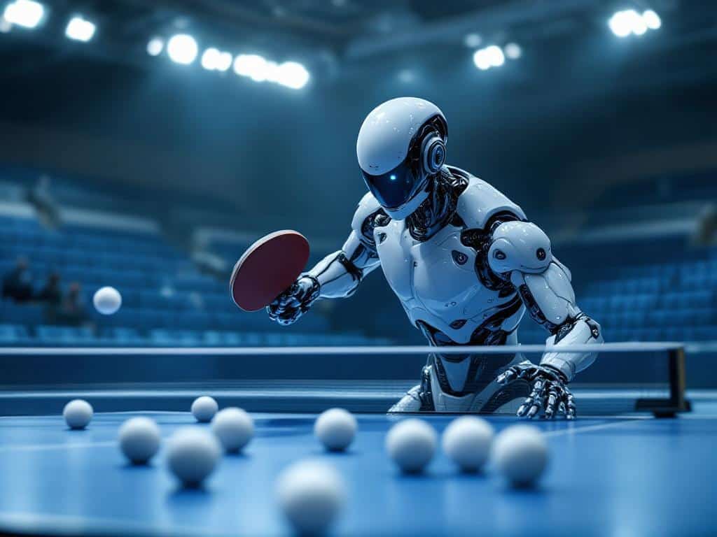 Sonys KI-Roboter 'Ace' erreicht Expertenstatus im Tischtennis